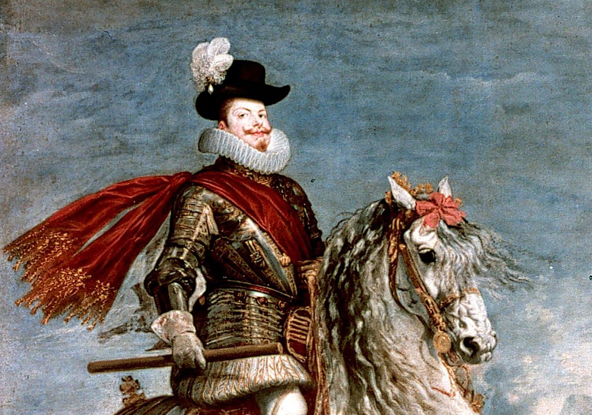 Felipe III fue retratado por Velázquez con la Peregrina en el sombrero