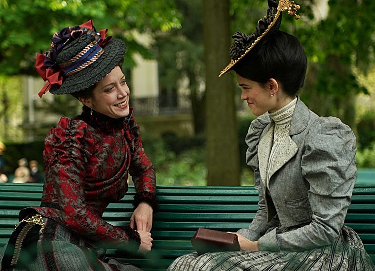 La actriz Suzanne Lindon en el París de 1895