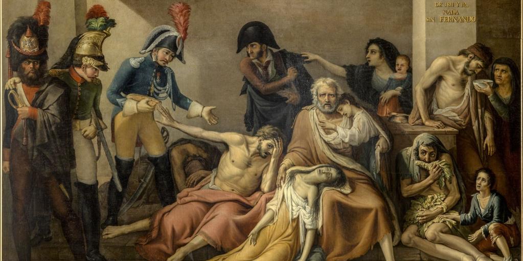 José Aparicio'nun 'Madrid'de Açlık Yılı' adlı eseri restorasyon için Prado Müzesi'ne geri dönüyor