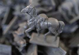 Una estatua de Franco (sin Franco) para «pensar en la libertad» de los españoles