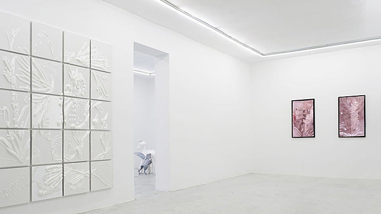 Detalle del montaje de 'Máquinas deseantes'