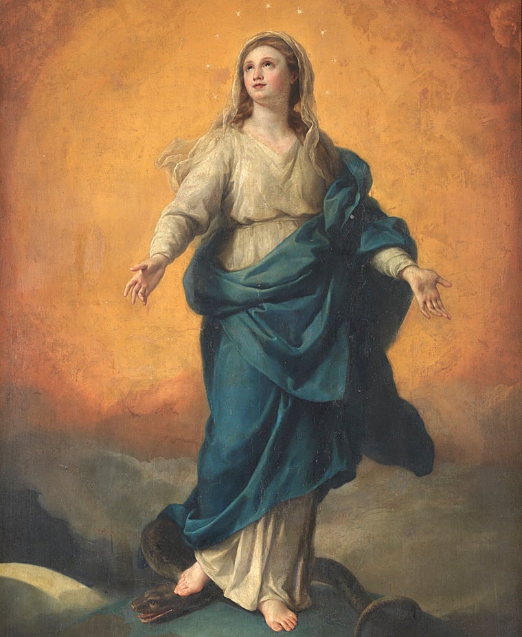 'Inmaculada Concepción', obra inédita de Antonio Raphael Mengs