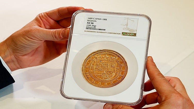 Una moneda de oro española de 1609 se convierte en la más cara subastada en Europa