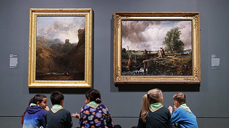 Londres rastrea la rivalidad entre Turner y Constable en el 250 aniversario de sus nacimientos