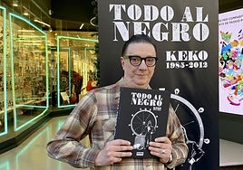 Keko: «El mundo del color es un infierno, no puedo con él, prefiero moverme en el negro»