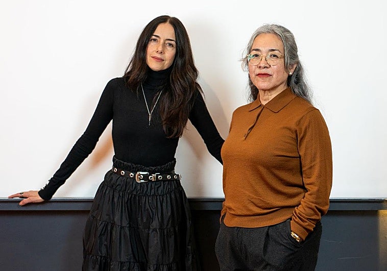 La actriz Cecilia Suárez, con la escritura Cristina Rivera Garza