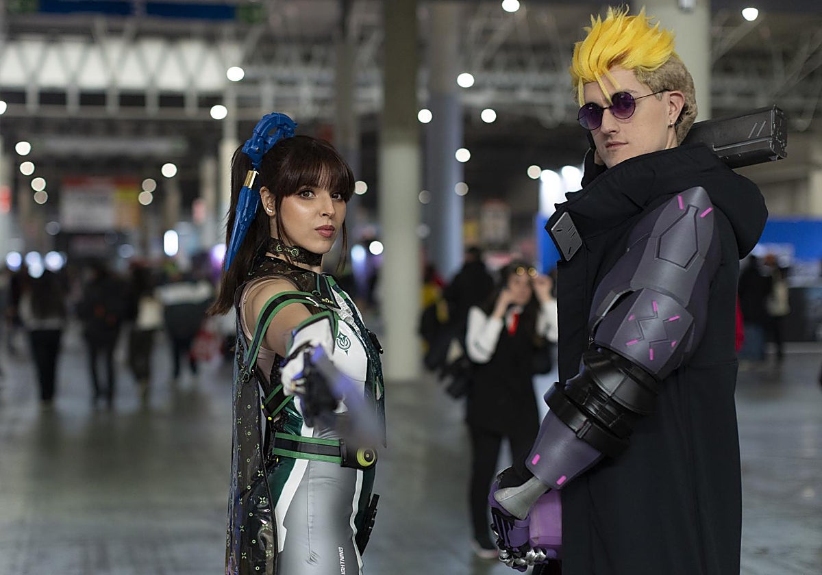 El cosplay domina en los pasillos del Salón del Manga