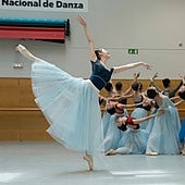 Una imagen del ensayo de 'Serenade'