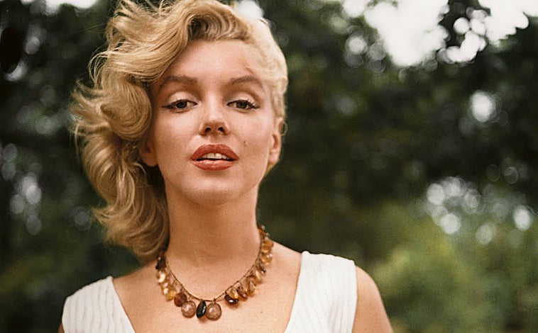 Imagen principal - Marilyn Monroe en Roxbury (Connecticut) en 1957 y cartas