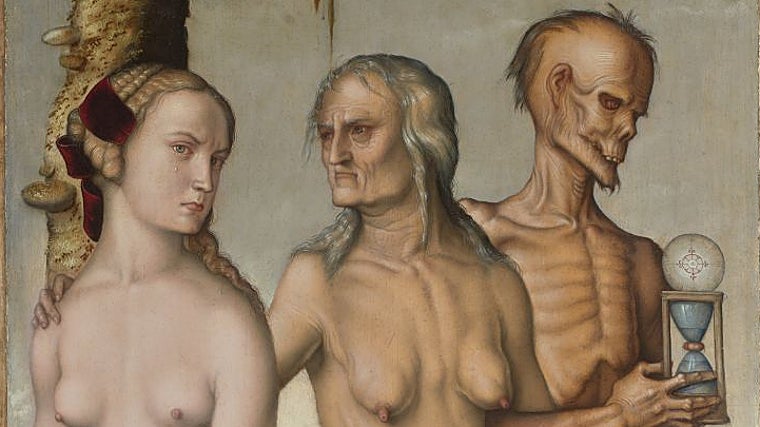 'El año del hambre de Madrid', de José Aparicio, 1818. Detalle