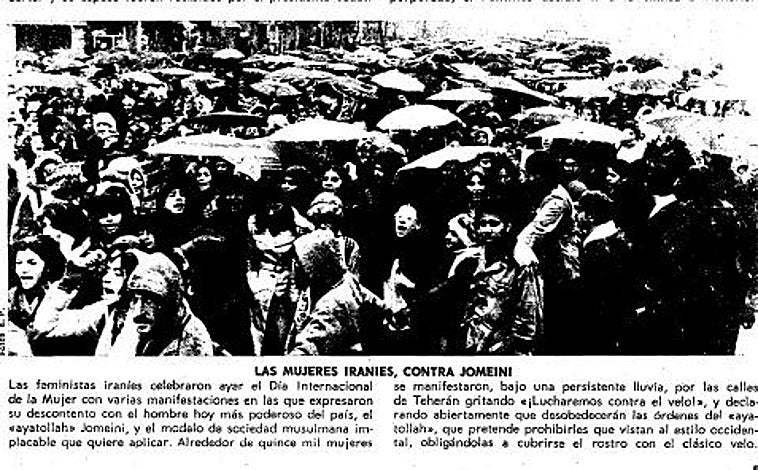 A imagem é de uma página de jornal datada de 9 de março de 1979.