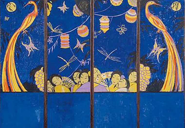 Dalí'nin 19 yaşında kız kardeşi için çizdiği perde