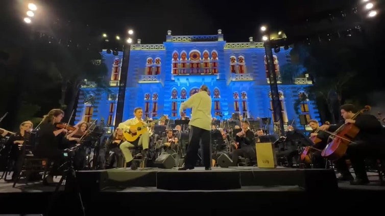 Concierto de guitarra española de José María Gallardo del Rey en Beirut