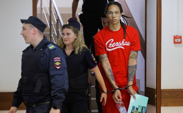 Brittney Griner se declara culpable en Rusia por un delito de drogas