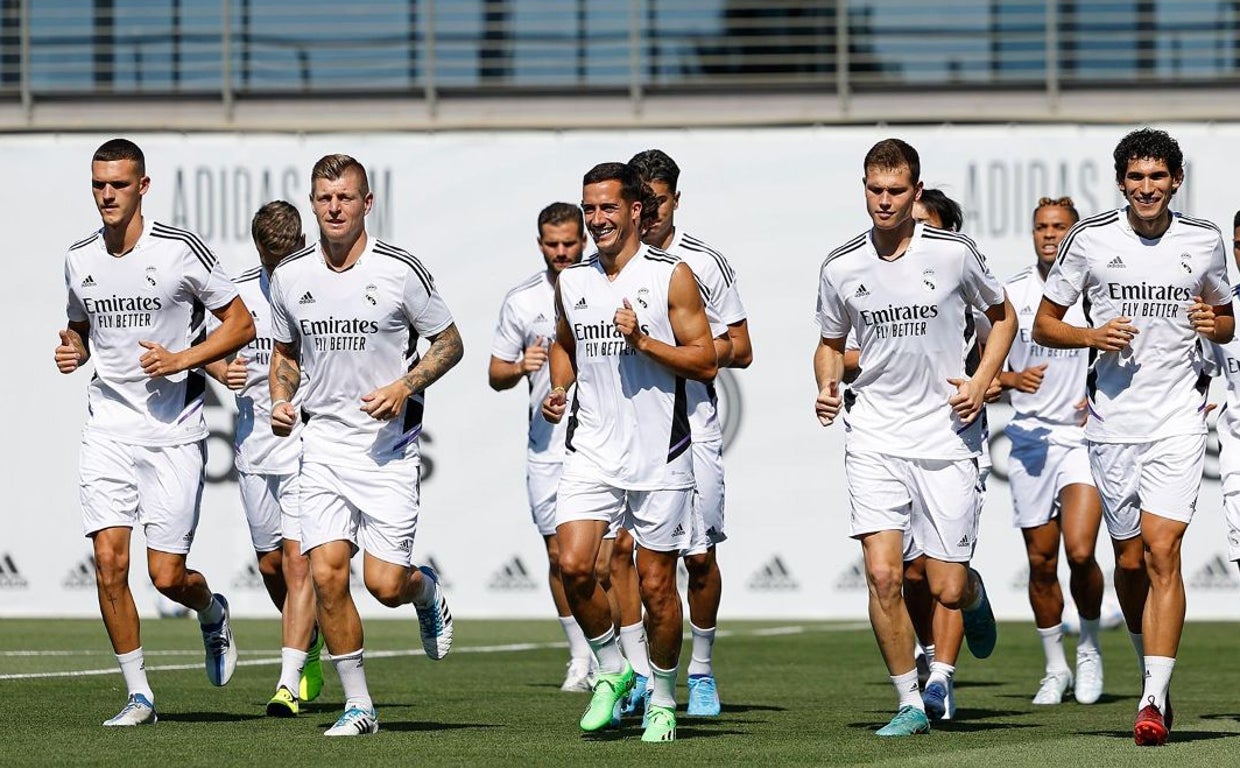 Primer entrenamiento de la temporada