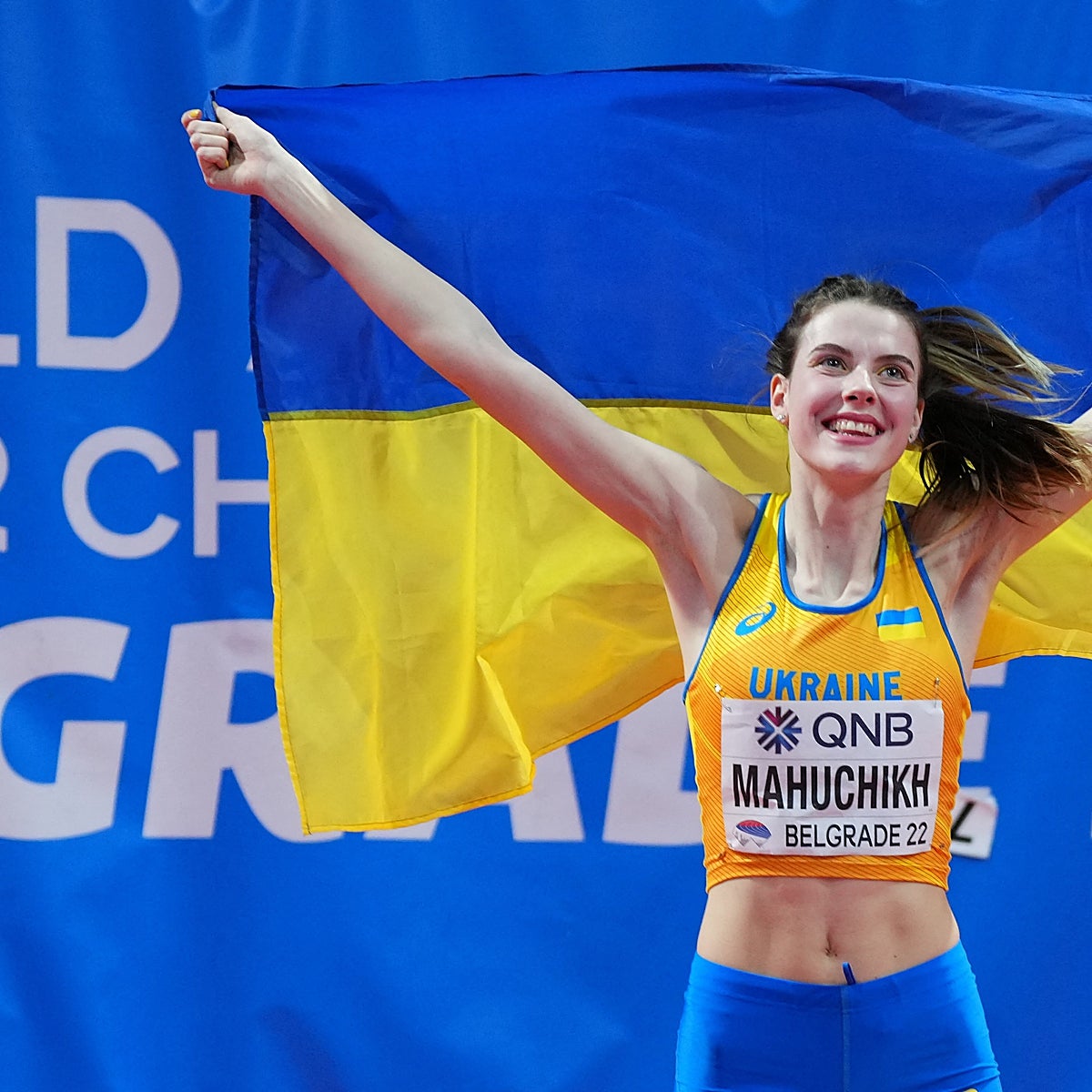 La ucraniana Mahuchikh: «No quiero ver en la pista a asesinos»