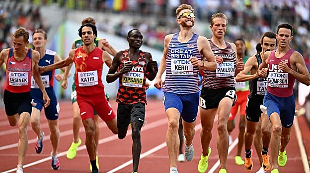 Mohamed Katir llega a meta en su serie del 1.500