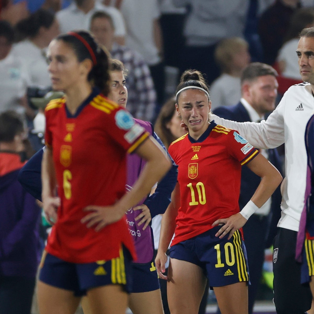 España, dolida con la forma de caer ante Inglaterra: «Si digo lo que pienso igual me sancionan»