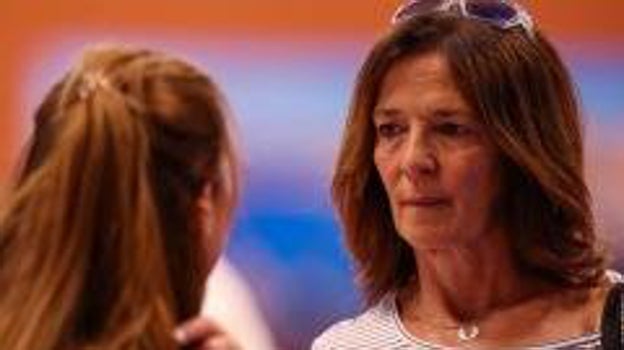 Miriam Blasco, el pasado mes de junio en un acto en Benidorm.