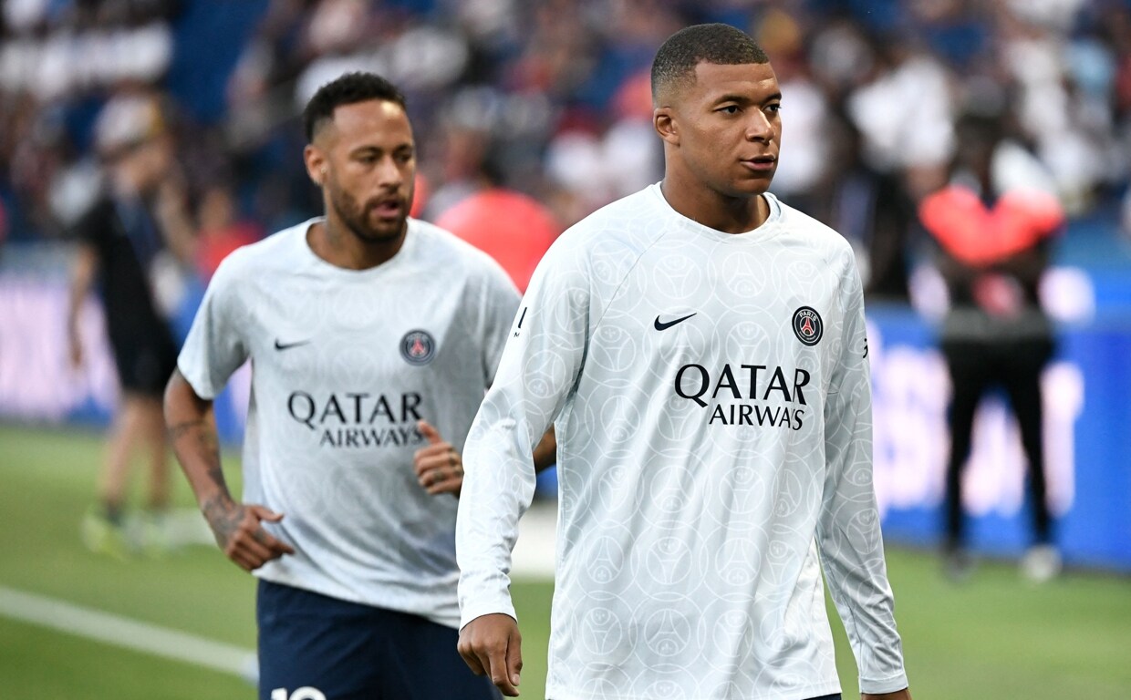 Mbappé y Neymar, el domingo en el Parque de los Príncipes