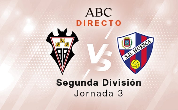 Albacete - Huesca, estadísticas del partido