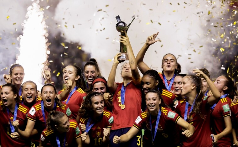 España gana el Mundial femenino Sub-20 tras derrotar 3-1 a Japón