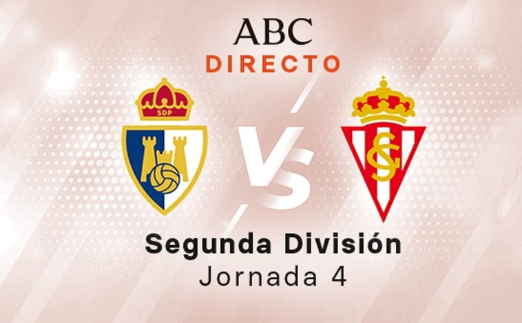 Ponferradina - Sporting en directo hoy: partido de la Liga, jornada 4