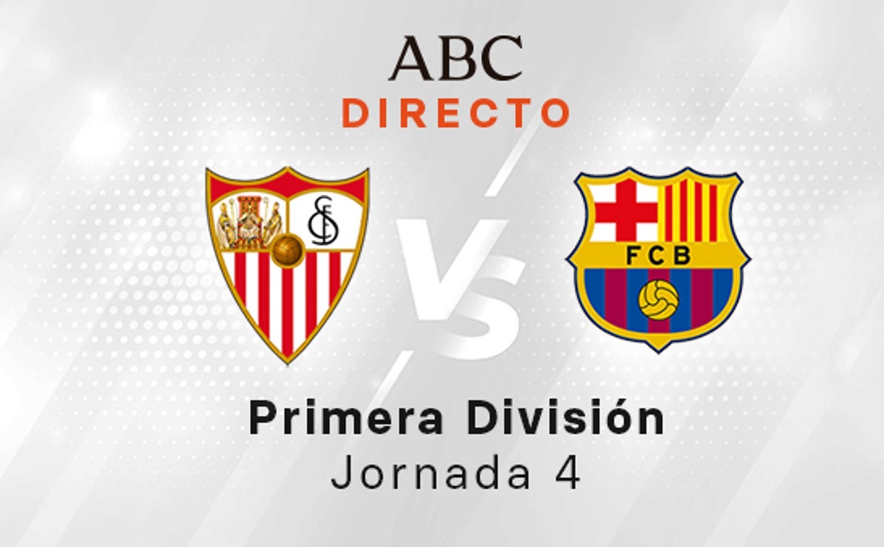 Sevilla - Barcelona, estadísticas del partido