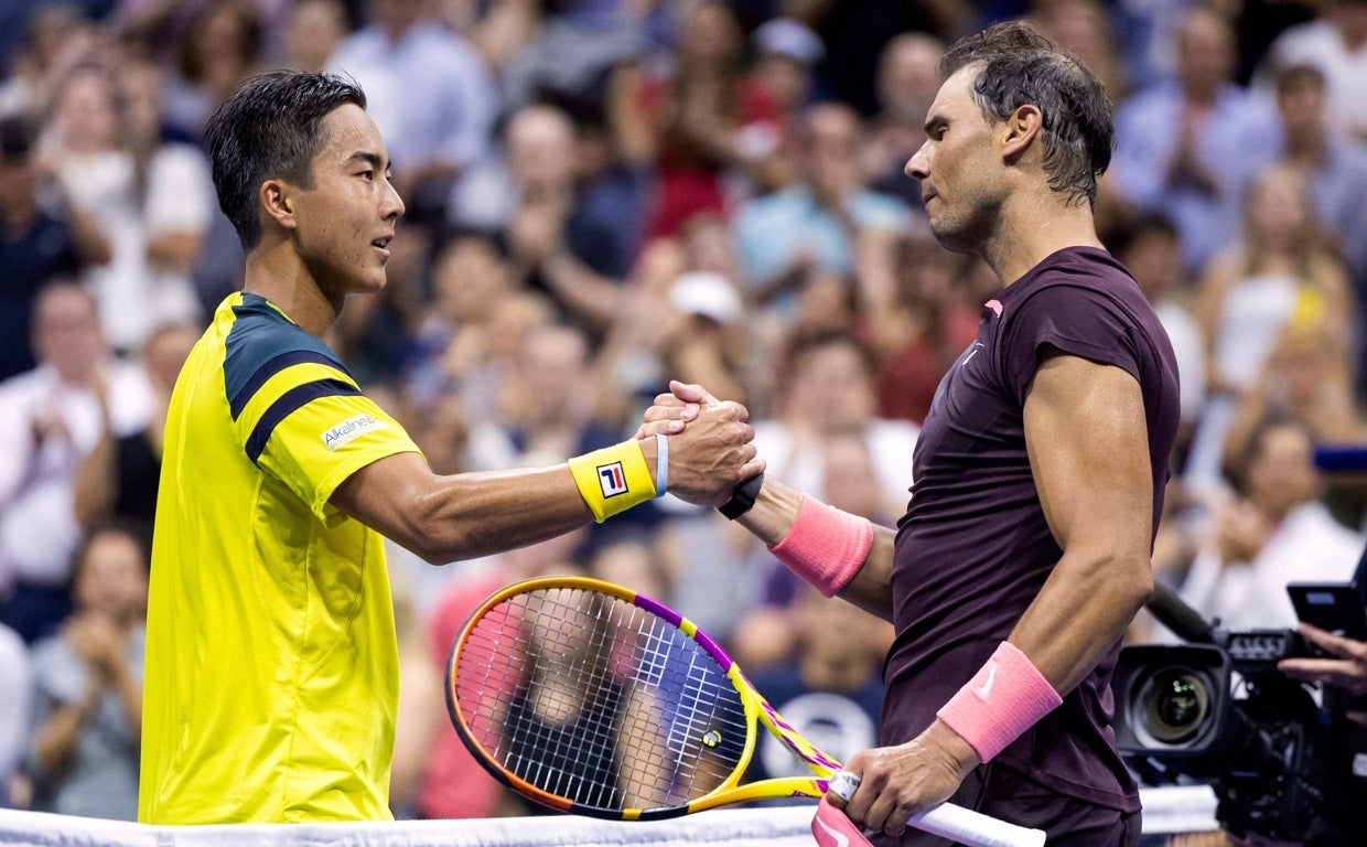 Susto y sudor en el debut de Nadal en Nueva York