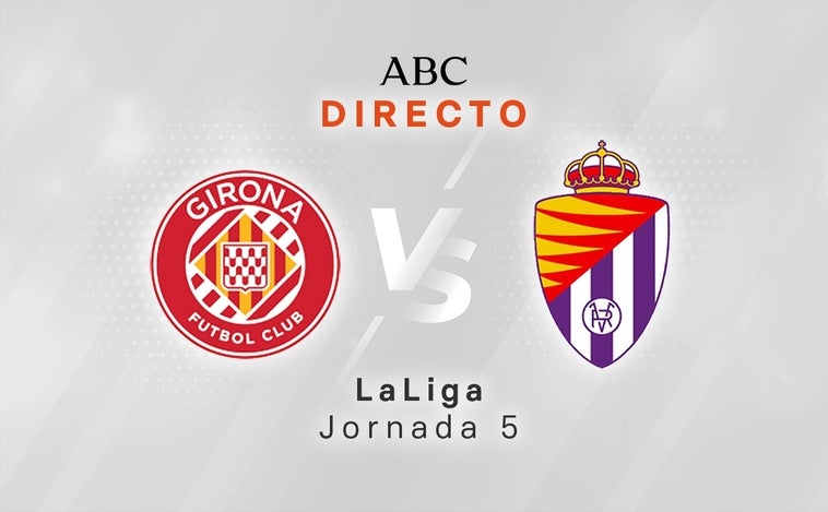 Girona - Valladolid, estadísticas del partido