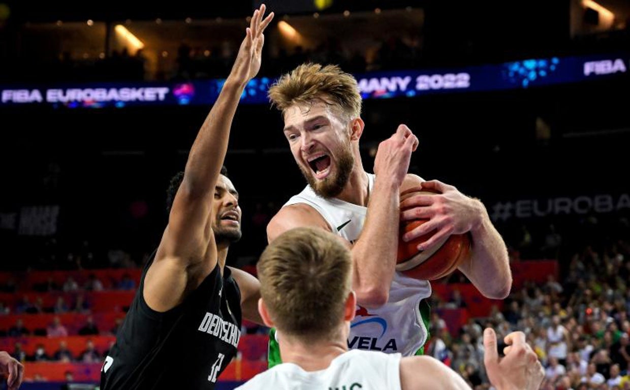 Sabonis, durante el Eurobasket