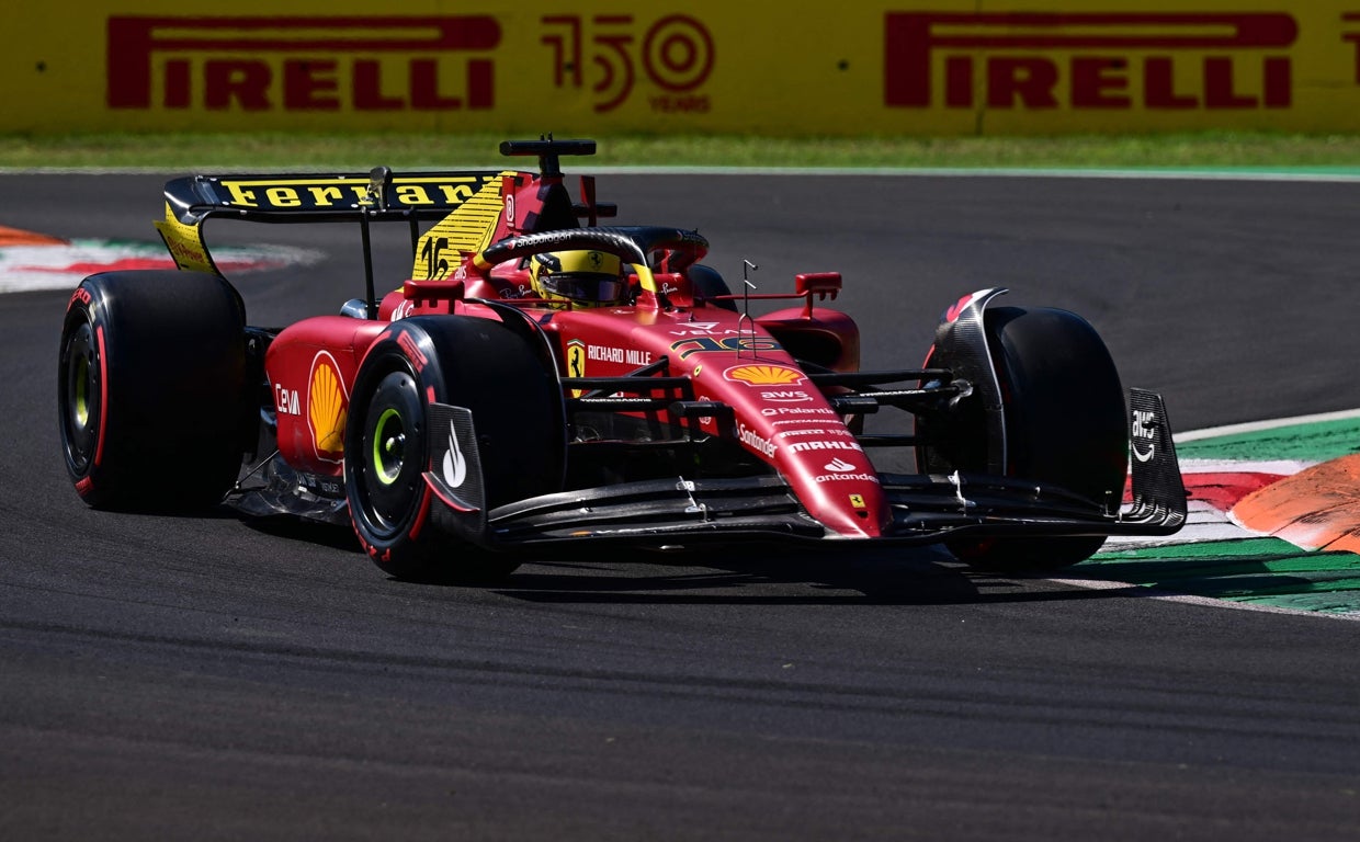 Charles Leclerc saldrá primero en Monza