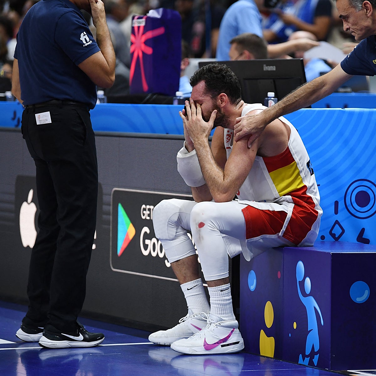 Rudy Fernández: una bronca, lágrimas y un capitán único