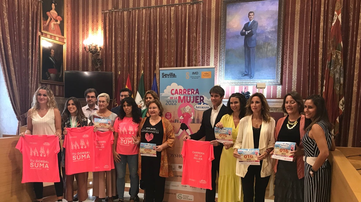 Vuelve a Sevilla la Marea Rosa de solidaridad con la Carrera de la Mujer 2022