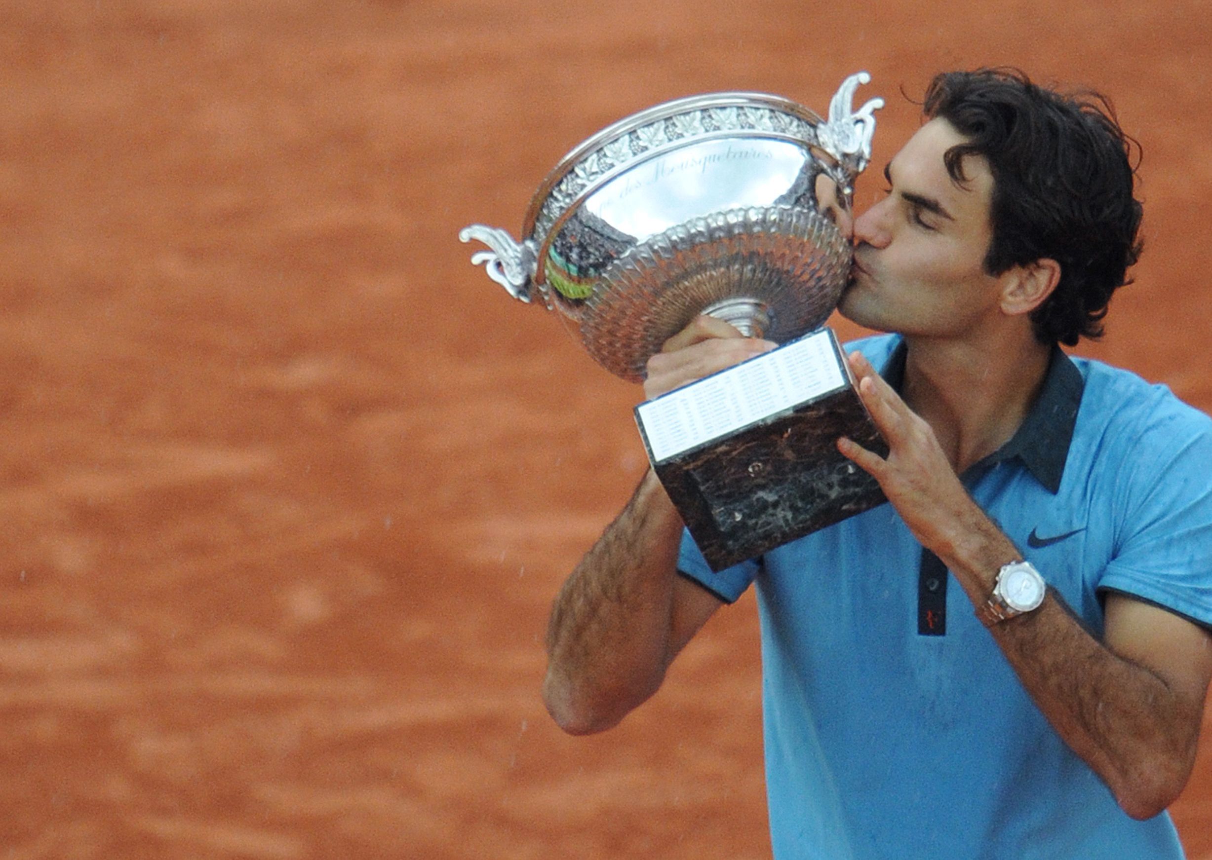 Por contra, Roland Garros ha sido el Grand Slam que más se le ha atragantado al suizo, con un único trofeo en la tierra parisina conquistado en 2009 contra Robin Soderling
