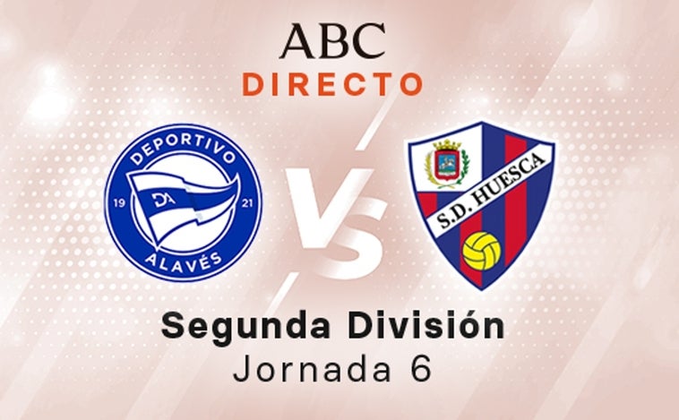 Alavés - Huesca, las estadísticas del partido