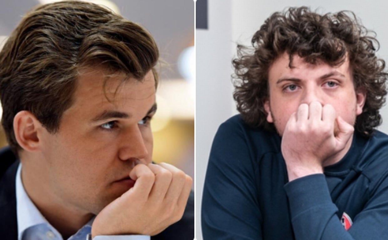Magnus Carlsen y Hans Niemann