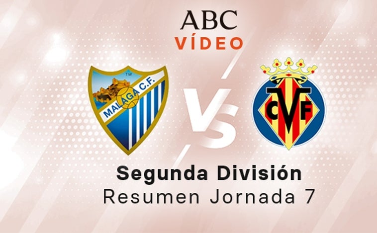 Málaga - Villarreal B, el resumen en vídeo