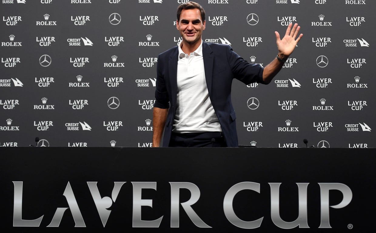 Roger Federer, en Londres