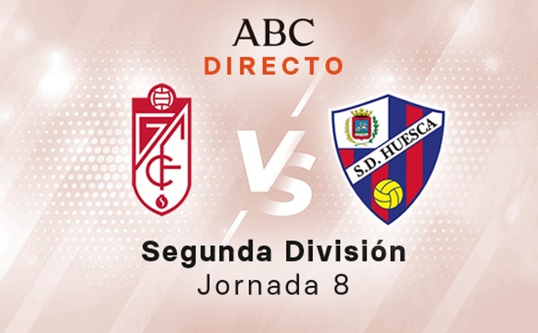 Granada - Huesca en directo hoy: partido de la Liga SmartBank, jornada 8