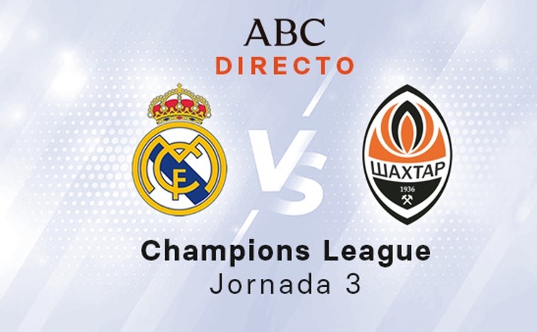 Real Madrid - Shakhtar, estadísticas del partido