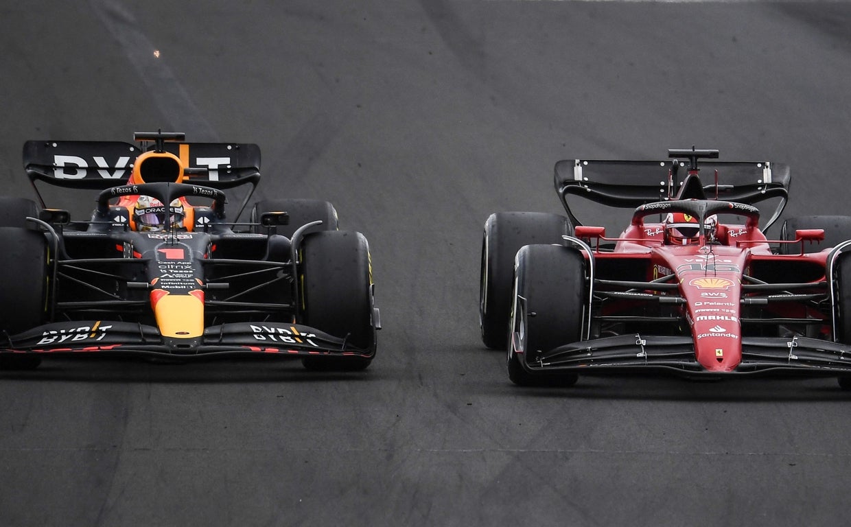 Vesrtappen y Leclerc, mano a mano