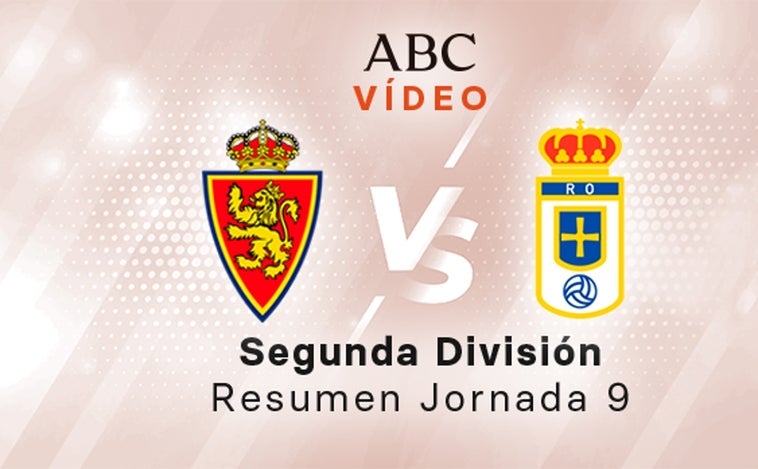 Zaragoza - Oviedo, el resumen en vídeo