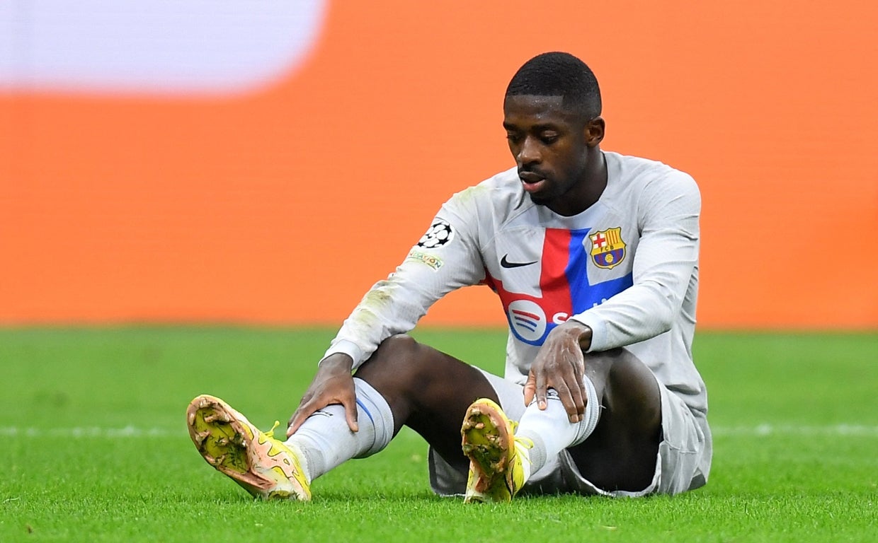 Dembele, ante el Inter