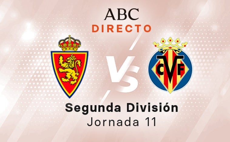 Zaragoza - Villarreal B en directo hoy: partido de la Liga SmartBank, jornada 11