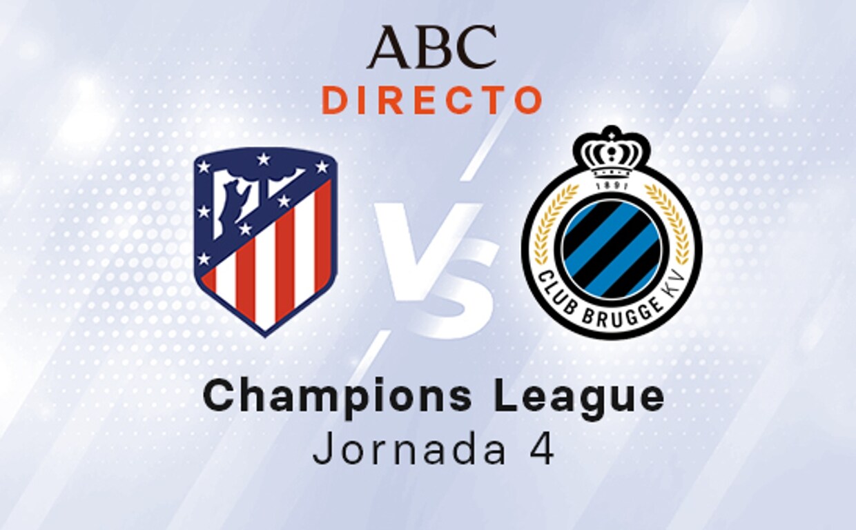Atlético de Madrid - Brujas empate goles en el Metropolitano