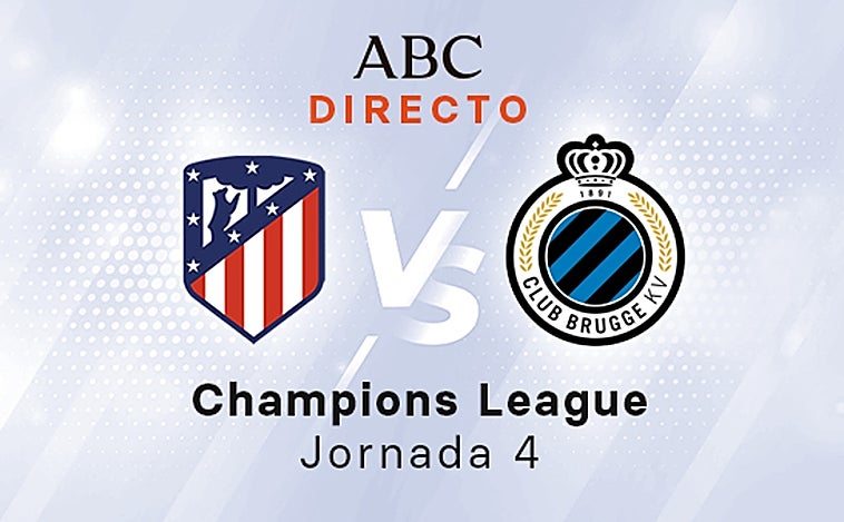 Atlético de Madrid - Brujas, estadísticas del partido