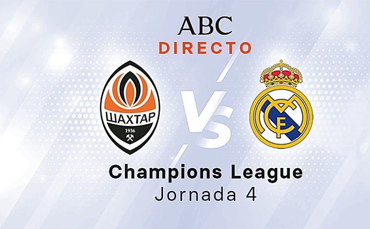 Shakhtar - Real Madrid, estadísticas del partido