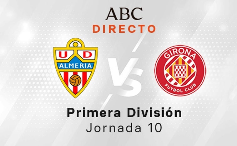 Almería - Girona, estadísticas del partido