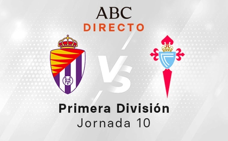 Valladolid - Celta, estadísticas del partido